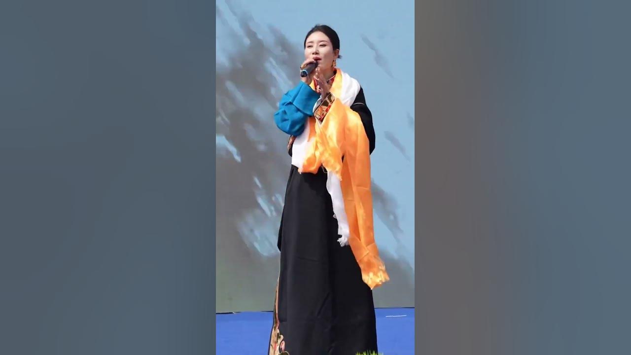 Singing clip of Tibetan song  #Tibetan #music #plateau #ethicmusic