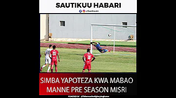 SIMBA YAPOTEZA KWA MABAO MANNE 