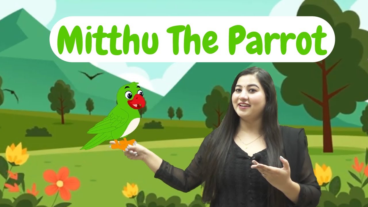 Mithu the parrot || School at Home || Short Story For Kids - YouTube