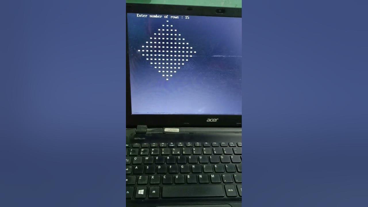 Print star pattern by using for loop in C coding #c #coading #basicc # ...
