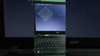 Print star pattern by using for loop in C coding #c #coading #basicc #computer #shorts #basiccoding