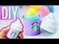 DIY STARBUCKS EOS - Make your own STARBUCKS Lip Balm!