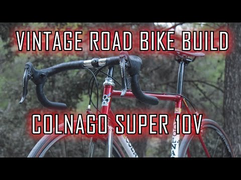 VINTAGE ROAD BIKE BUILD -COLNAGO SUPER 1985-