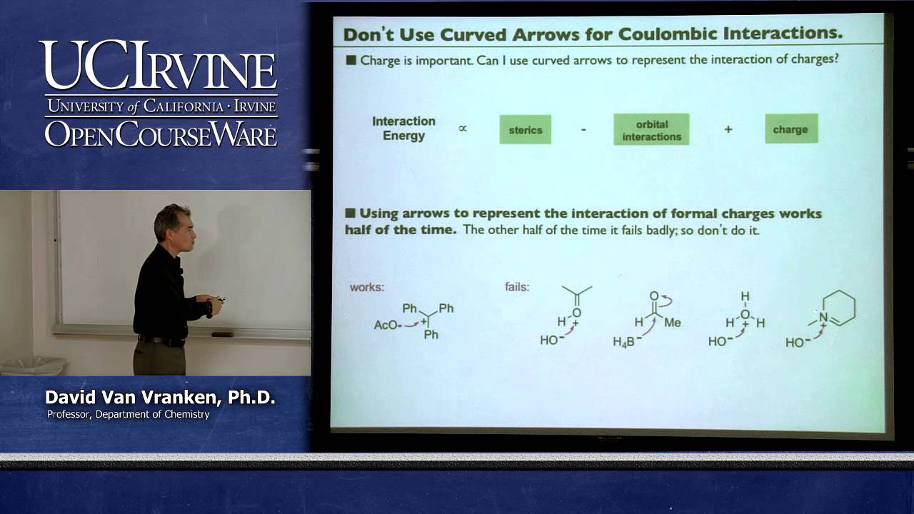 Chemistry 202. Organic Reaction Mechanisms II. Lecture 01. Introduction