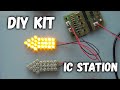 Электронный конструктор с IC Station. Собираем моргалку. DIY KIT.