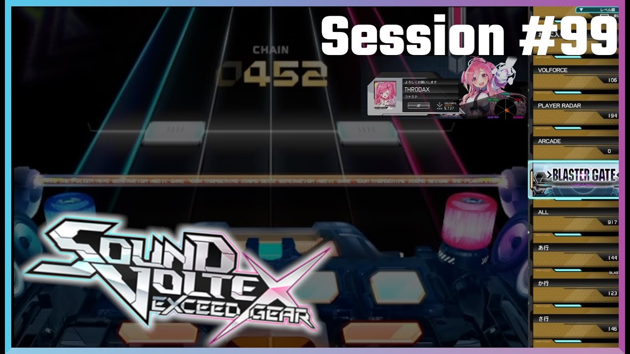 Sound Voltex - Session 99 - YouTube