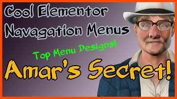 Very Cool Menus For WordPress In Elementor Pro Menu Widget | Custom Elementor Navigation Menus!