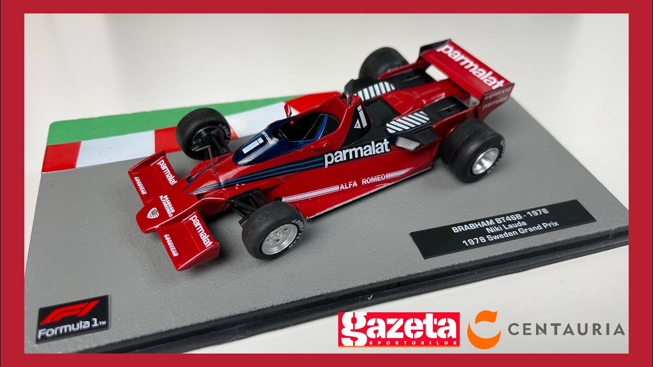 1:43 Brabham BT46B (1978) / Niki Lauda - Formula 1 The car collection (No.  09) - Centauria 