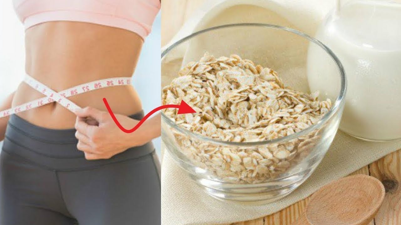 tips para bajar de peso en la noche Esta es la forma correcta de hacer agua de avena para eliminar la grasa abdominal