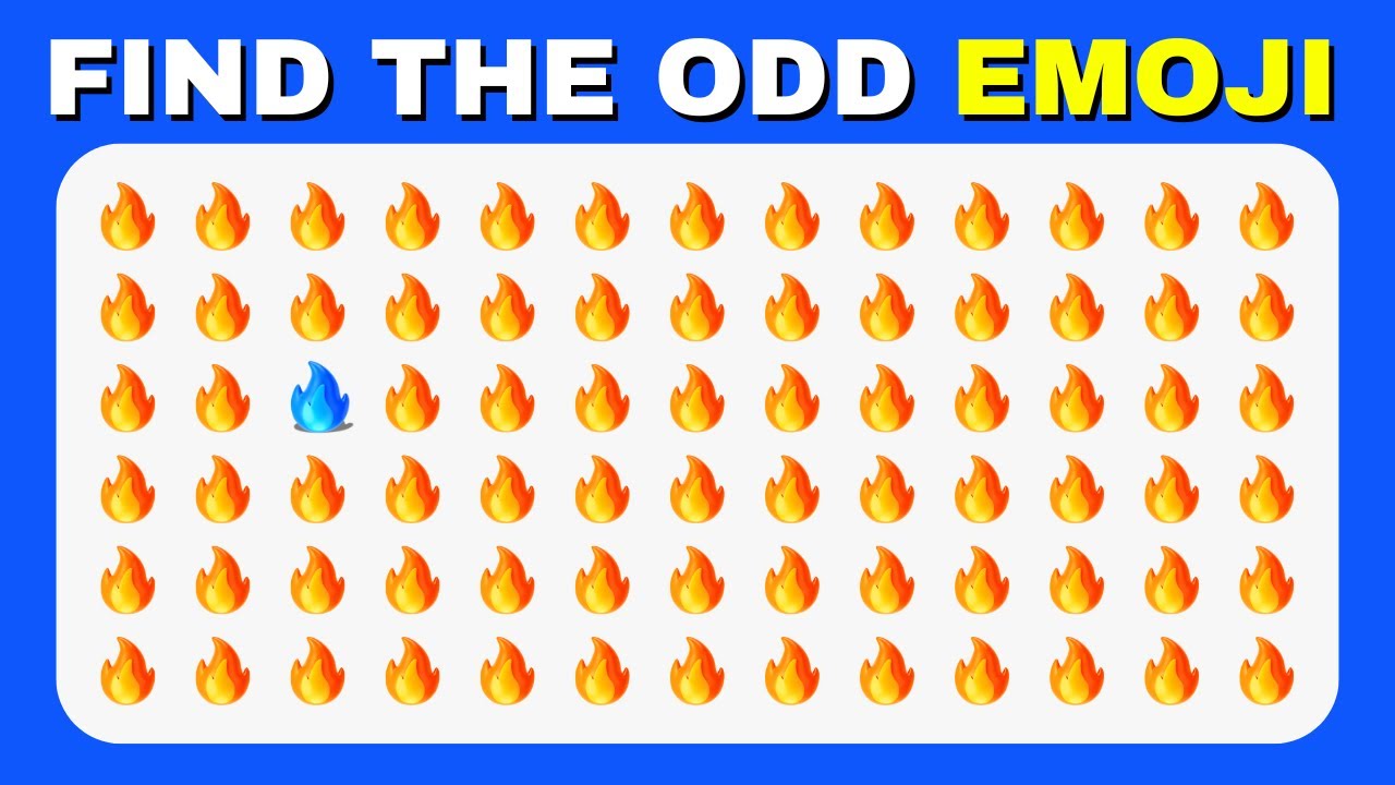 🧠 Найдите лишнее | Викторина по эмодзи 🧐 | Сможете ли вы быстро его найти?