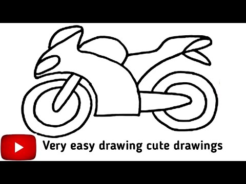 How To Draw Bike Drawing Painting Scooter Drawing Bicycle Drawing Tajmahal Easy Drawing Color Barbie Youtube Draw a pentagon or a shape with 5 sides. how to draw bike drawing painting scooter drawing bicycle drawing tajmahal easy drawing color barbie