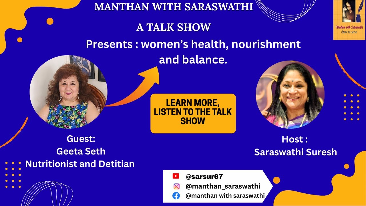 Geeta Seth on What Women Should Really Eat | Nutrition, Energy & Balance
