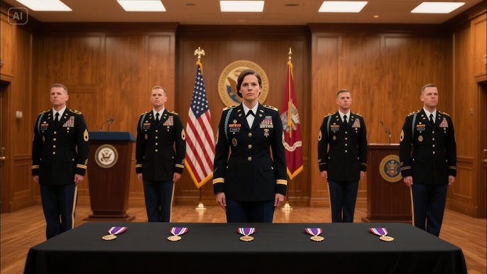She Looked Like a Rookie — Then She Laid Down Five Purple Hearts - YouTube