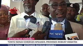 Tonye Isenah emerges Speaker of Bayelsa 6th Assembly