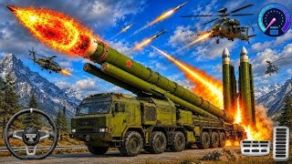 لعبة شاحنة الصواريخ الهجومية ثلاثية الأبعاد - طريقة اللعب على نظام أندرويد screenshot 5