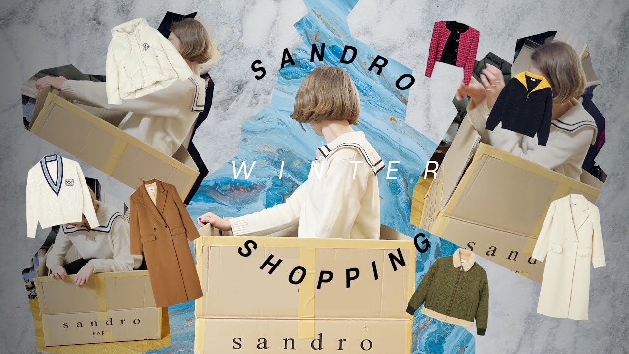 [SANDROㅣ22FW] 22 겨울 산드로 쇼핑 언박싱 / 22 Winter Sandro Shopping(Unboxing)