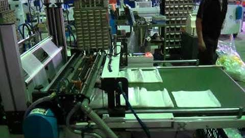 SS4-800V Multi line bottom sealing bag making machine Acerpack