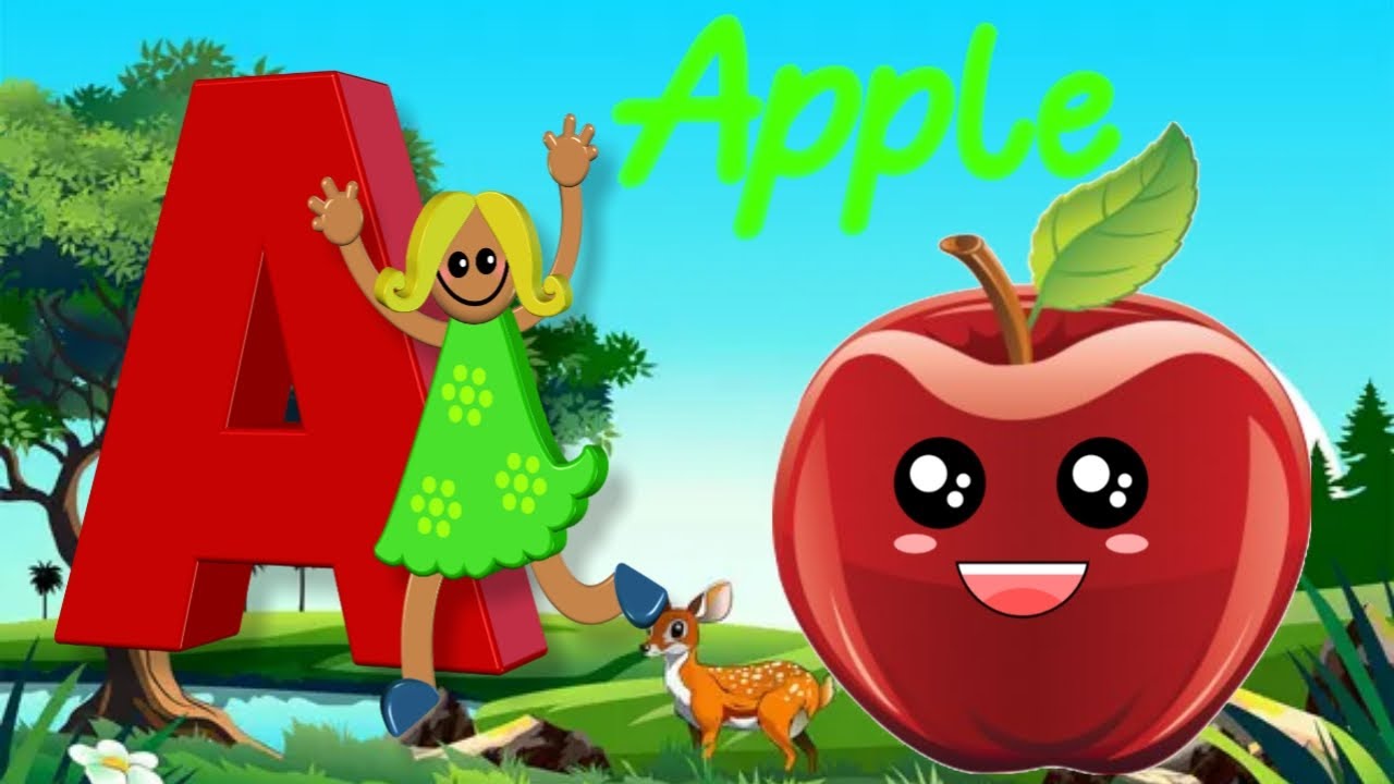 The ABC Phonic Song - Toddler Learning Video : "A is for Apple a a ...