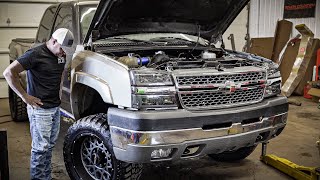 It’s Leaking Diesel Fuel Now! Restoring A 20 Year Old Rusty Duramax!