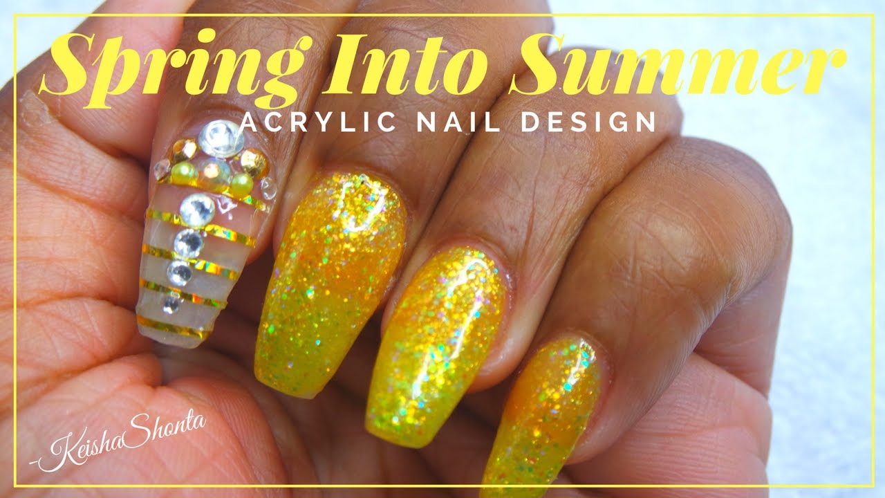 DIY ACRYLIC NAIL DESIGN SPRING INTO SUMMER!! - YouTube DIY ACRYLIC NAIL DESIGN | SPRING INTO SUMMER!! - DIY ACRYLIC NAIL DESIGN SPRING INTO SUMMER!! - YouTube
