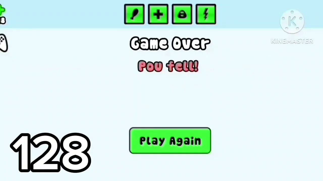 Pou Game Over Speed Up To 1 Million Times