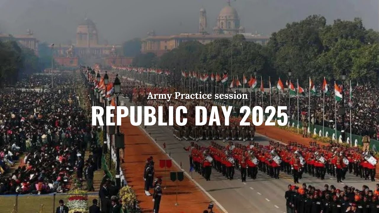 LIVE: Republic Day 2026 Full Rehearsal 🇮🇳 | Indian Army at Red Fort | Delhi