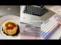 Productive study vlog notes taking lots of unboxing making pudding  and more