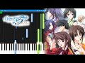 Memories Off #5 とぎれたフィルム ED -【ロマンシングストーリー】「 ピアノ」