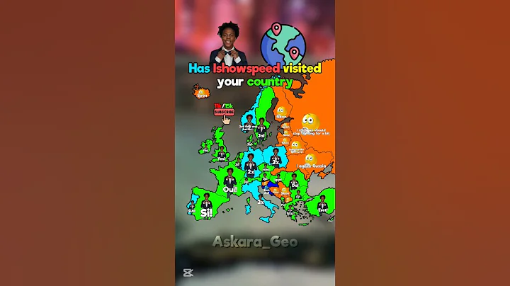 Has Ishowspeed visited your country #europe #map #geography #history #mapping #ishowspeed #fyp