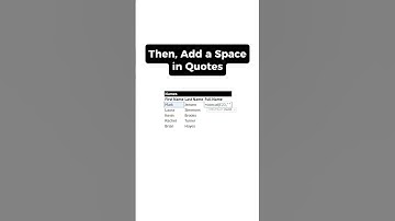 How to combine words in excel #excel #data #business #finance #career #money #wealth