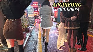 [4K APGUJEONG SEOUL] 눈이 내린 뒤에도 압구정 로데오 거리에는 멋진 사람들이 많이 나오셨네요😎😎😎#APGUJEONG#SEOUL#KOREA#4K 🔥🔥🔥