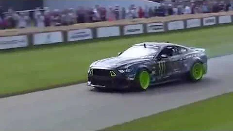 Ken Block VS Vaughn Gittin Jr at Goodwood Festival of Speed