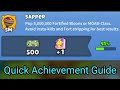 Sapper Achievement Guide! | Bloons TD6
