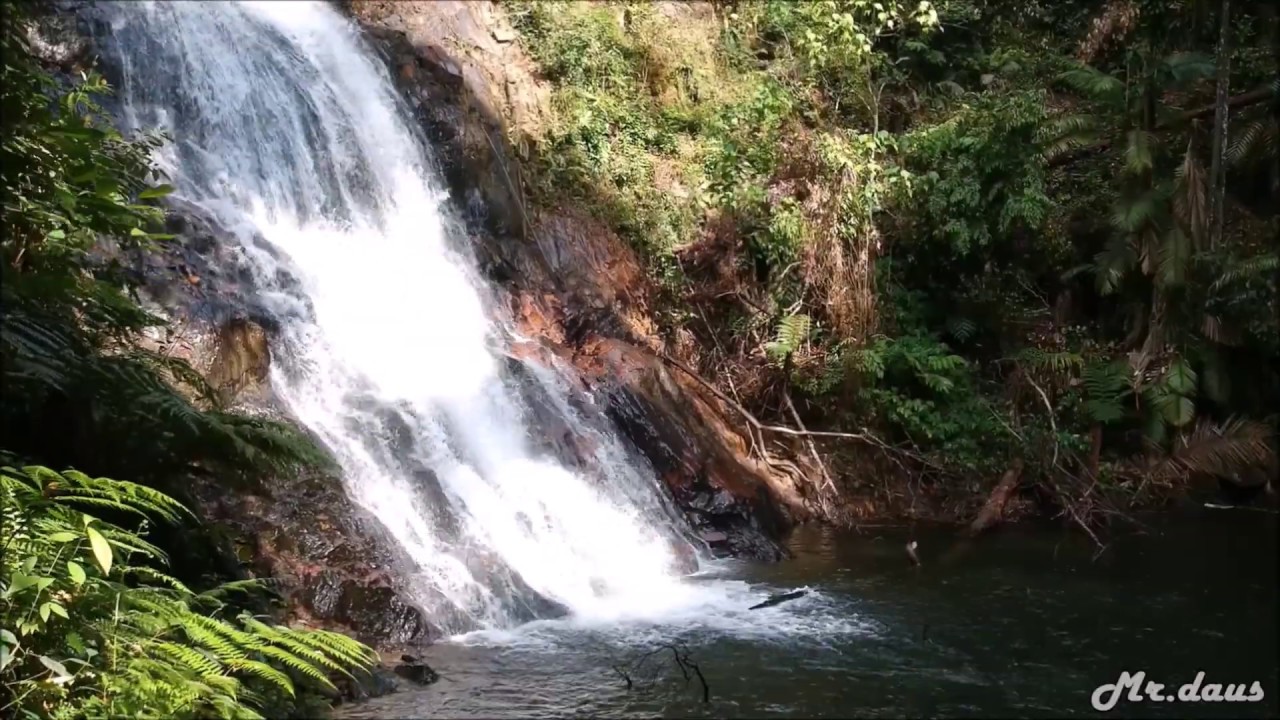 Dji spark | Waterfall | Johor | MALAYSIA | CLOSE RANGE | DRONE FOOTAGE
