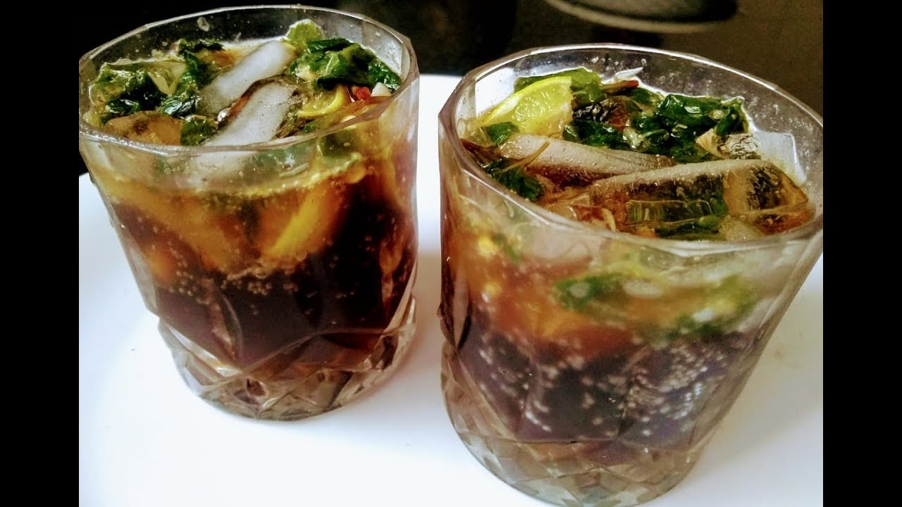 Black Mojito | Coke with a zing | Mojito recipe | Indian Mom