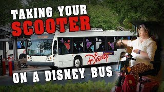 Taking Your Scooter on a Disney Bus