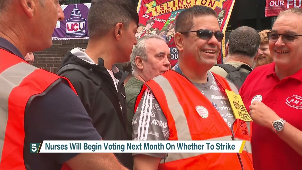 Strikes sweep across the UK 5 News YouTube