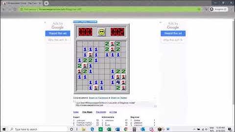 Minesweeper 2.00 Beginner Speedrun | Minesweeper