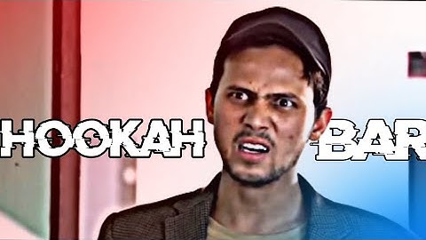 HOOKAH BAR - ROUND2HELL EDIT | R2h Status | R2h Edit | Round2hell Status | HOOKAH BAR song Status