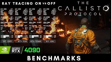 The Callisto Protocol Benchmarks - RTX 4090 RT On vs Off / Temporal vs FSR - Ultrawide 3440x1440