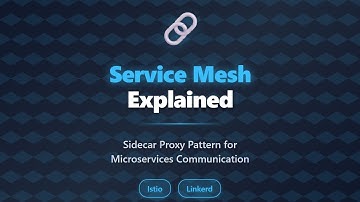 Service Mesh Explained: Istio & Linkerd Sidecar Proxy Pattern for Microservices Communication