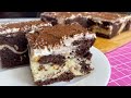 PASTEL DE CHOCOLATE CON CHESSECAKE MIX. POSTRE DELICIOSO!