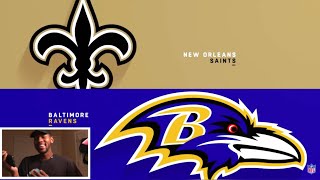 Saints vs. Ravens Week 7 Highlights | NFL 2018 🏈 REACTION