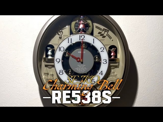SEIKO からくり時計「Merry go round」RE702W - YouTube