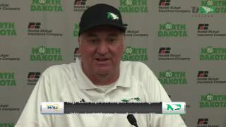 UND football - Bubba Schweigert postgame press - 11/12/16