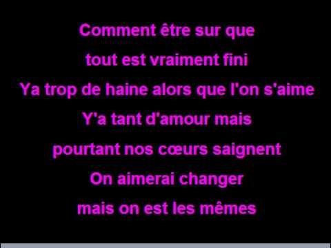 mac tyer et kayliah - tout est fini - lyrics