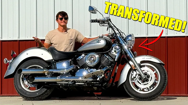 These Small Tweaks TRANSFORMED Our Cheap Yamaha V Star 1100!