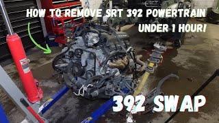 BUILDING A CHRYSLER 300 SCAT PACK 392 PART 1 **POWERTRAIN REMOVED**