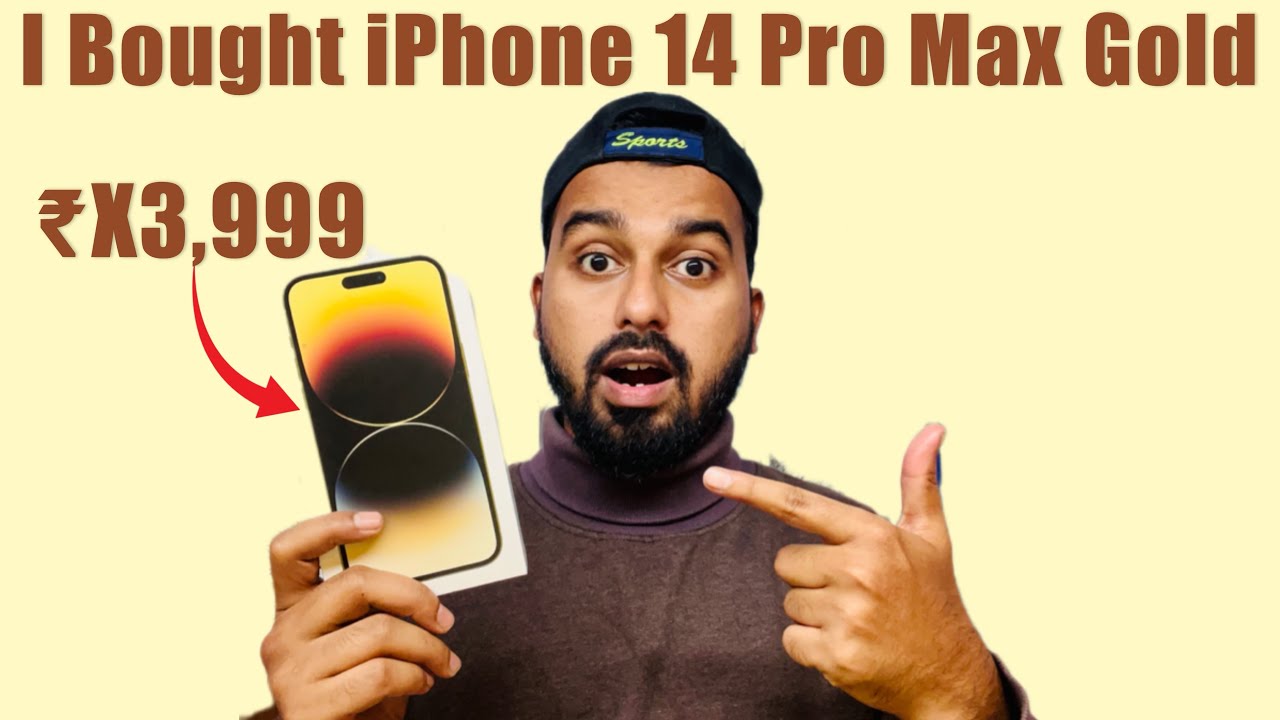 UNBOXING GOLD IPHONE 14 PRO MAX 256GB | DETAILED REVIEW 2024 - YouTube