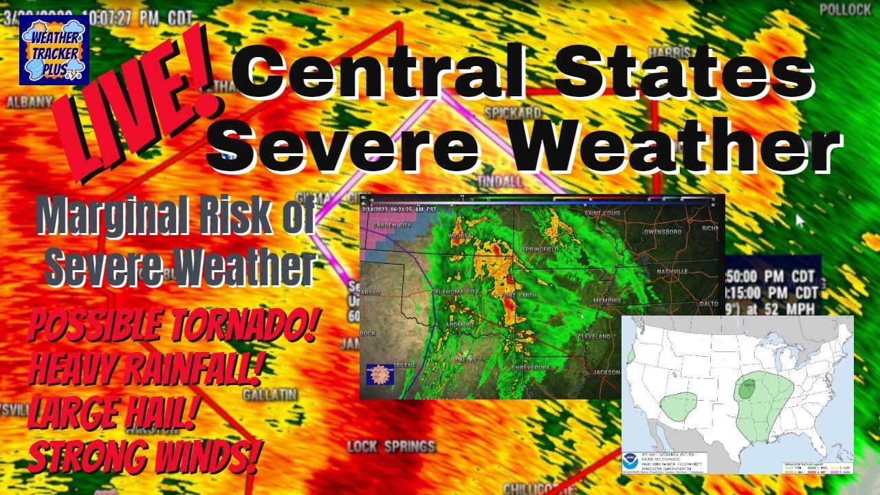 🔴 Live! Central States Severe Weather Northern Plains Blizzard